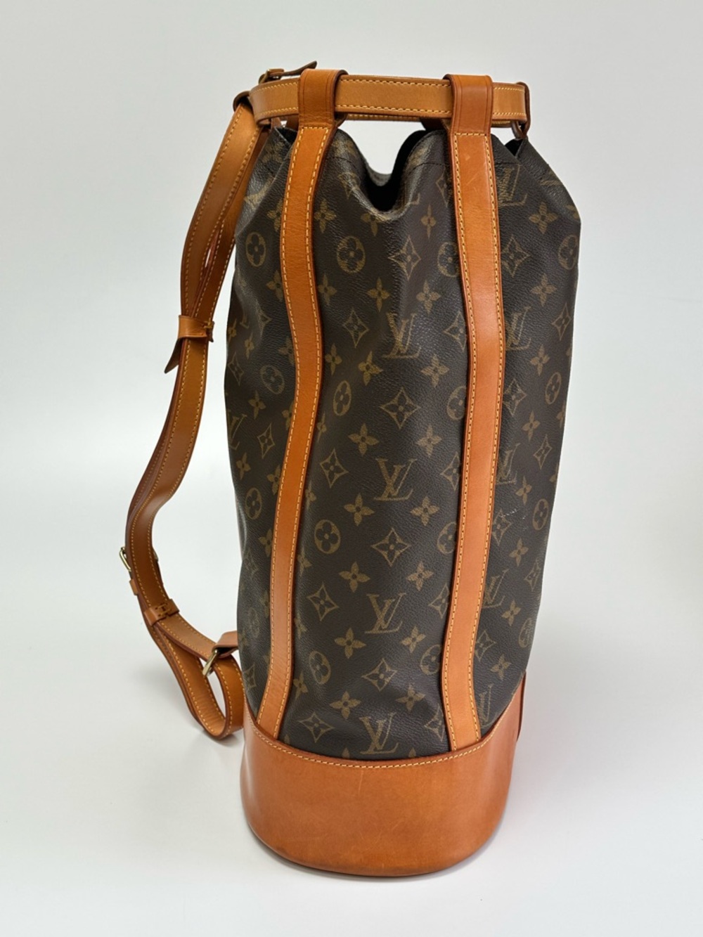Louis Vuitton LV Brown GM Monogram Travel Duffel Backpack Cabin Friendly France - Picture 4 of 16